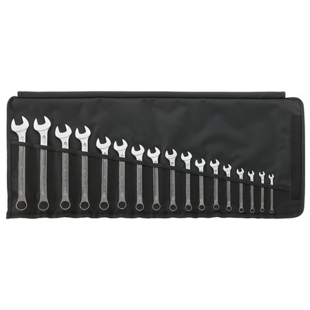 Stahlwille Tools Set: Combination Wrench OPEN-BOX No.13/17 17-pcs. 96400804